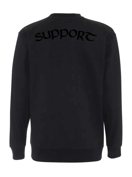 Alternative view of IMC – Support #1 Sweat (Black Edition)