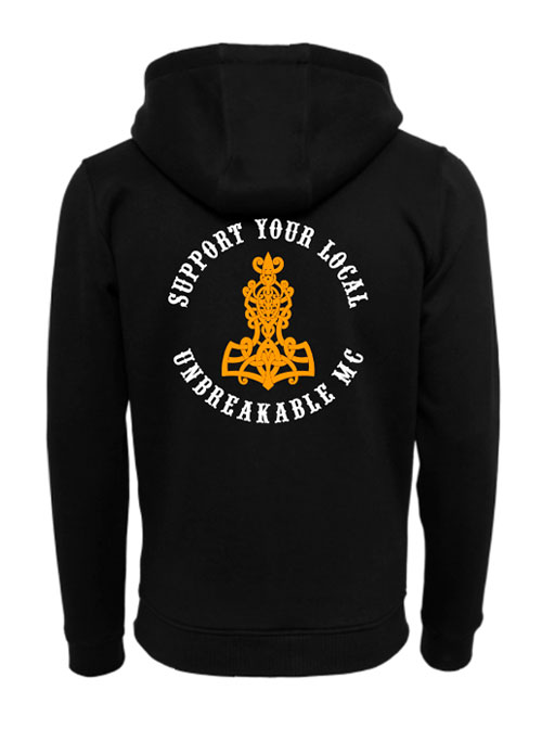 Alternative view of UBMC Support D3B Hoodie Zip