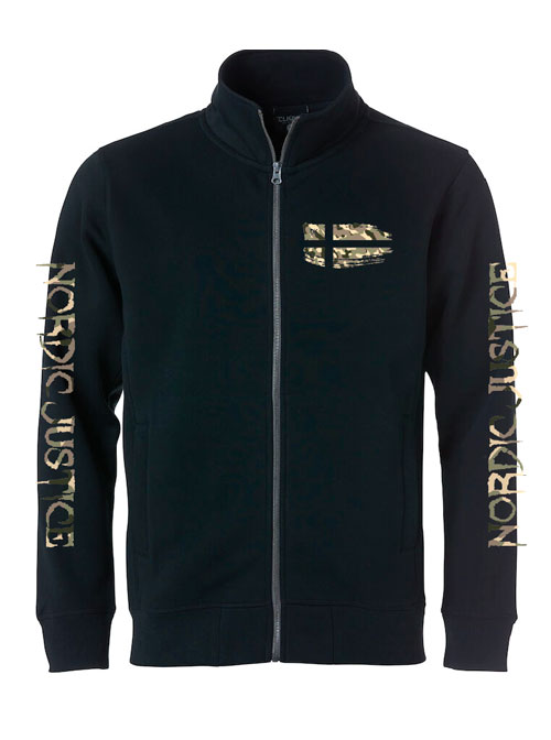 NJMC Flag Camo Cardigan (4C)